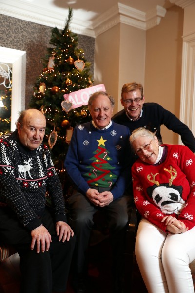 Tuesday 21st November, 2017: Vincent Browne launched ALONE's Christmas Campaign "No one should be ALONE this Christmas" in the Westin Dublin today. ALONE, the charity that supports older people to age home, is asking memebers of the public to offer friendship and support to those living alone this Christmas. Pictured were Donald Smith, Annette Egan who avail of Alone services with Vincent Browne and Sean Moynihan CEO of Alone.