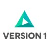 version 1 logo