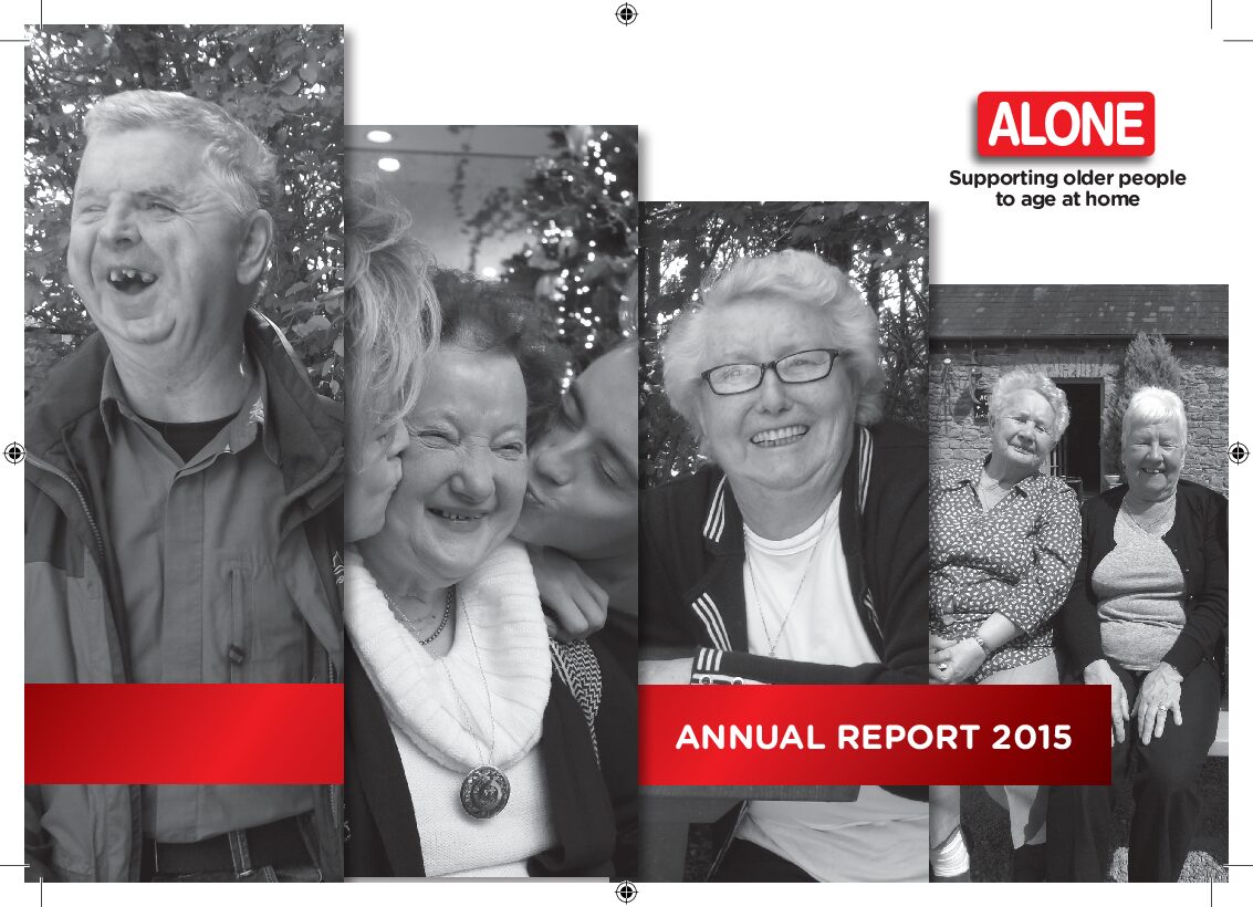 2015 ALONE Annual Report document cover